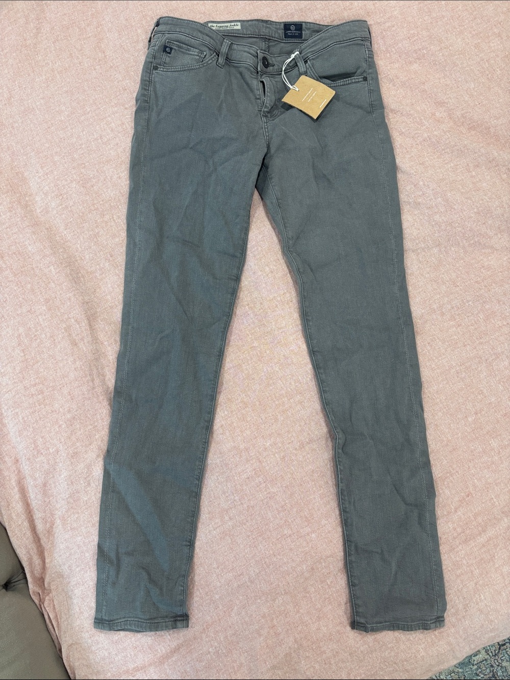 Ag Adriano Goldschmied gray Skinny Jeans